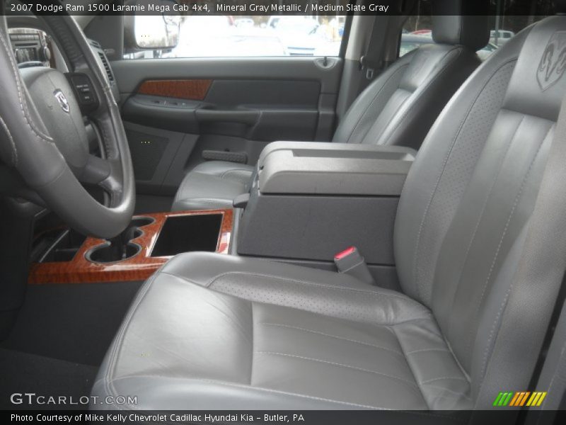 Mineral Gray Metallic / Medium Slate Gray 2007 Dodge Ram 1500 Laramie Mega Cab 4x4