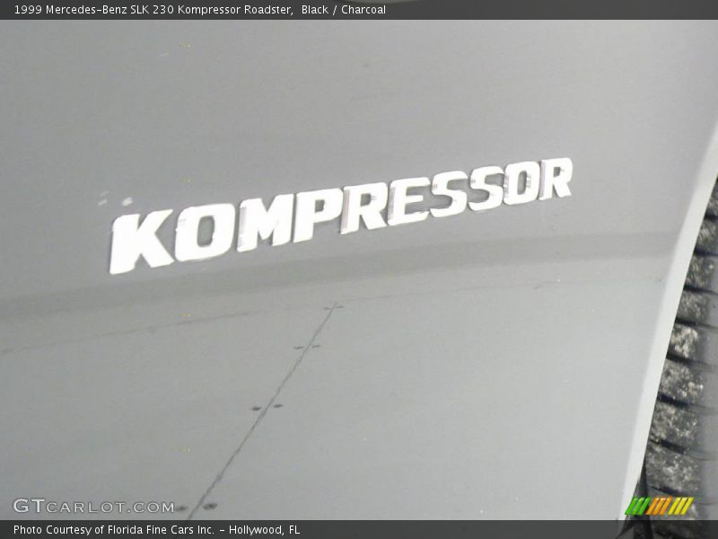 Black / Charcoal 1999 Mercedes-Benz SLK 230 Kompressor Roadster
