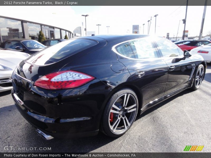 Black / Cognac 2012 Porsche Panamera Turbo