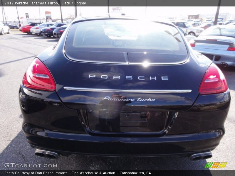 Black / Cognac 2012 Porsche Panamera Turbo