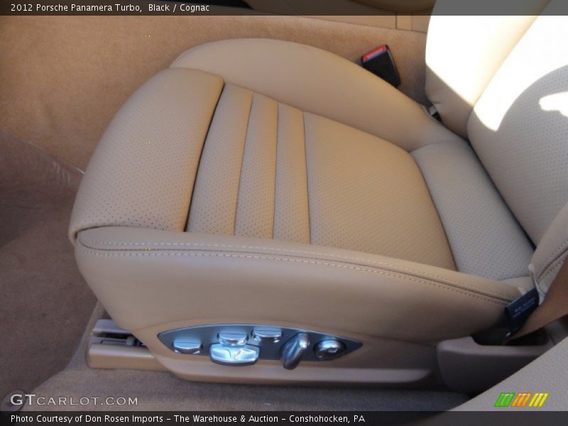 Front Seat of 2012 Panamera Turbo