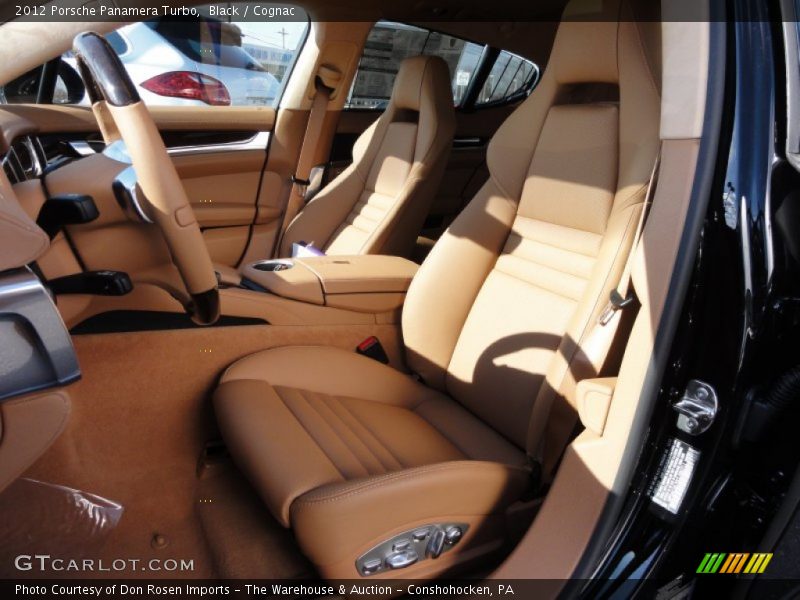 Front Seat of 2012 Panamera Turbo