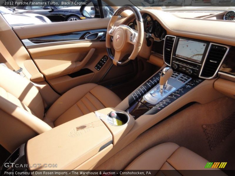 Black / Cognac 2012 Porsche Panamera Turbo