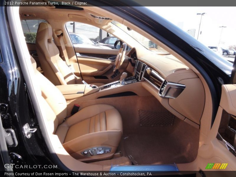 Black / Cognac 2012 Porsche Panamera Turbo