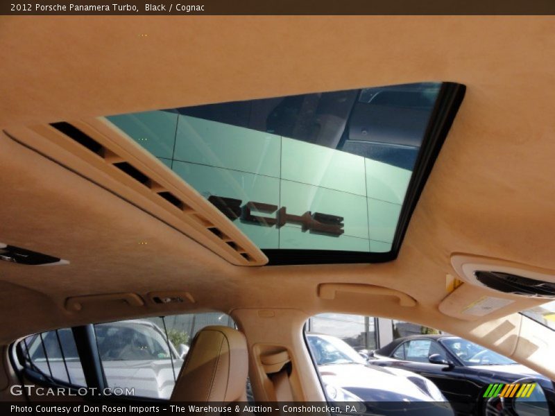 Sunroof of 2012 Panamera Turbo