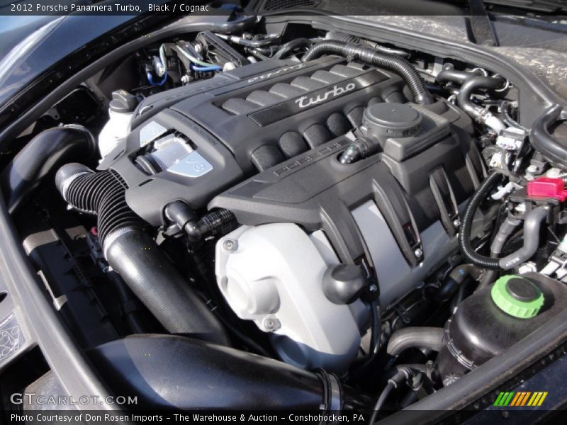  2012 Panamera Turbo Engine - 4.8 Liter DFI Twin-Turbocharged DOHC 32-Valve VarioCam Plus V8