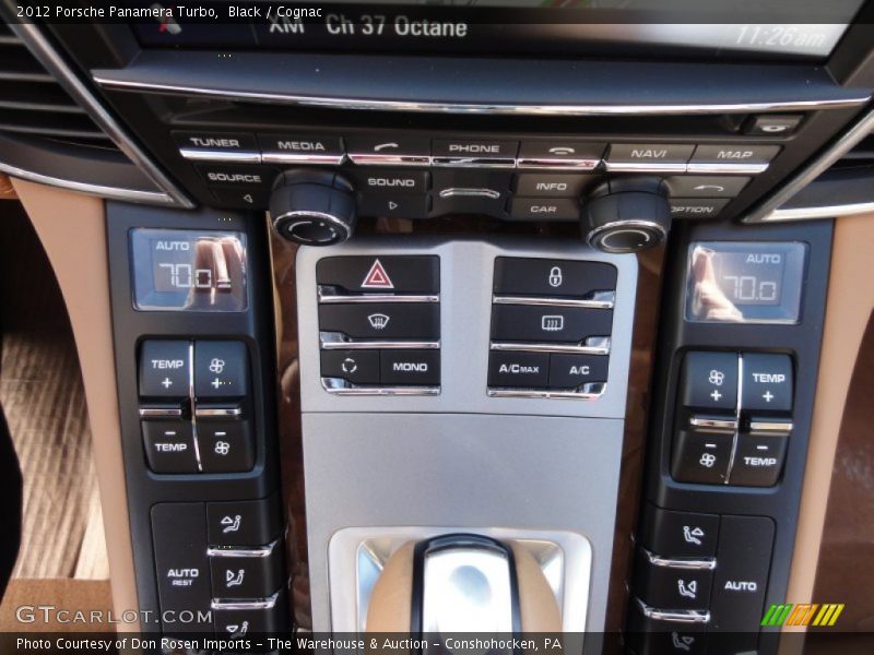 Controls of 2012 Panamera Turbo