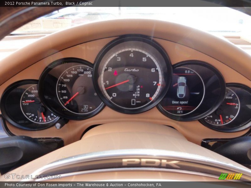  2012 Panamera Turbo Turbo Gauges