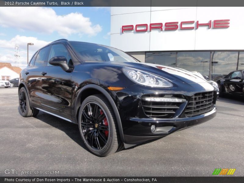 Front 3/4 View of 2012 Cayenne Turbo
