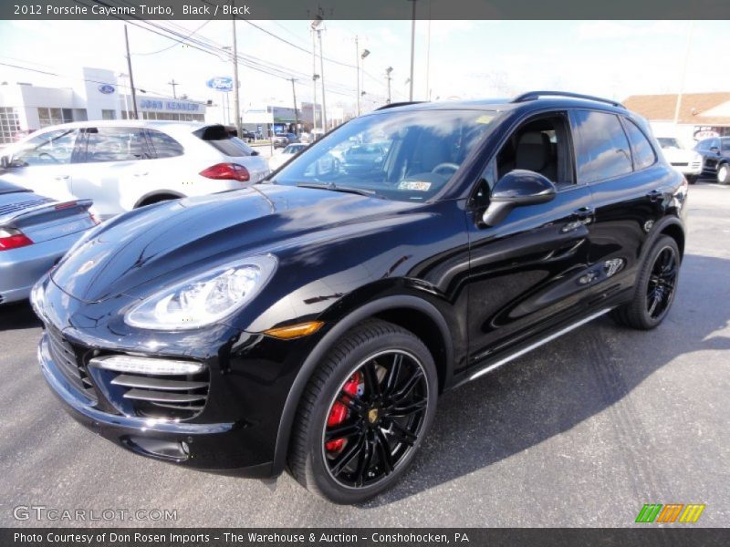 Front 3/4 View of 2012 Cayenne Turbo