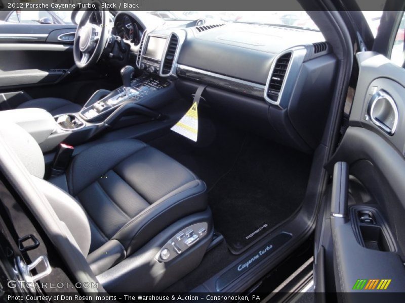  2012 Cayenne Turbo Black Interior