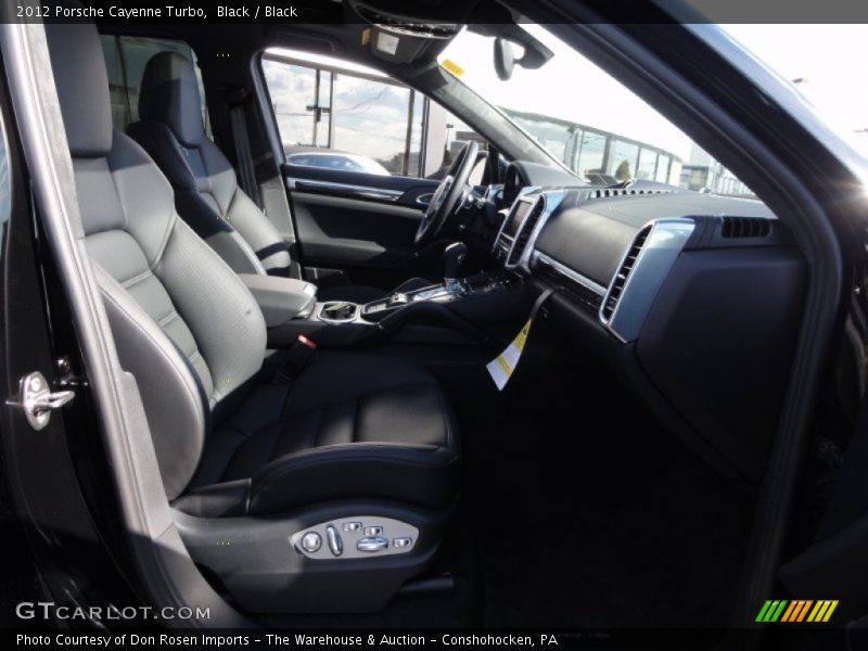Black / Black 2012 Porsche Cayenne Turbo