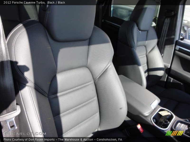 Black / Black 2012 Porsche Cayenne Turbo