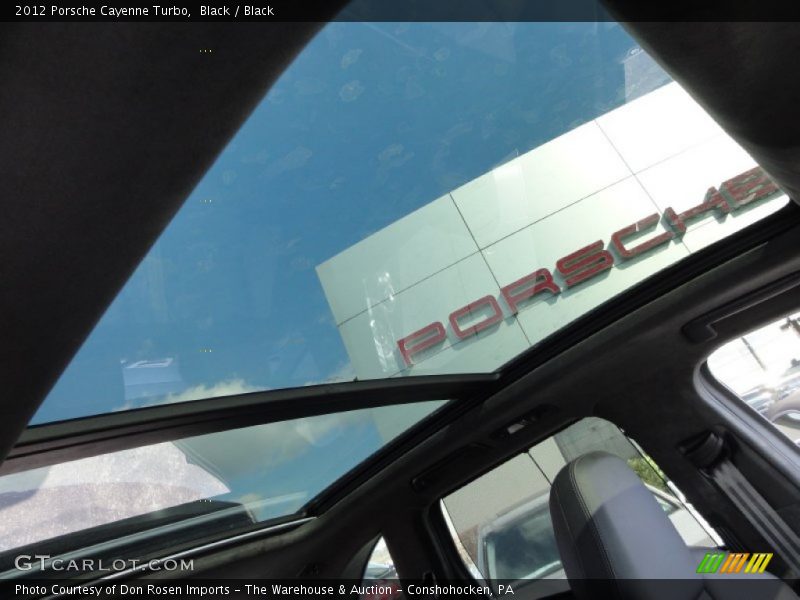 Black / Black 2012 Porsche Cayenne Turbo