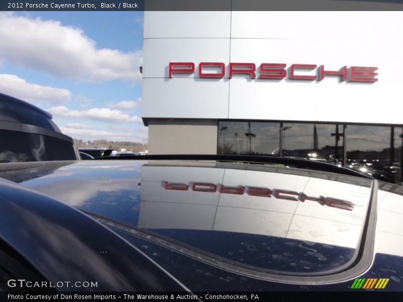 Black / Black 2012 Porsche Cayenne Turbo