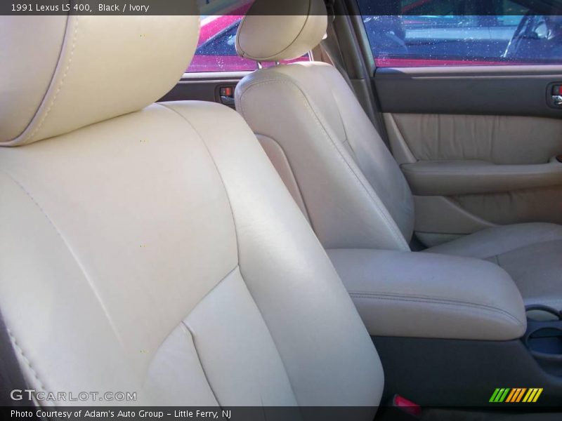 Black / Ivory 1991 Lexus LS 400