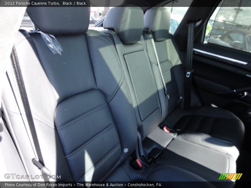 Black / Black 2012 Porsche Cayenne Turbo