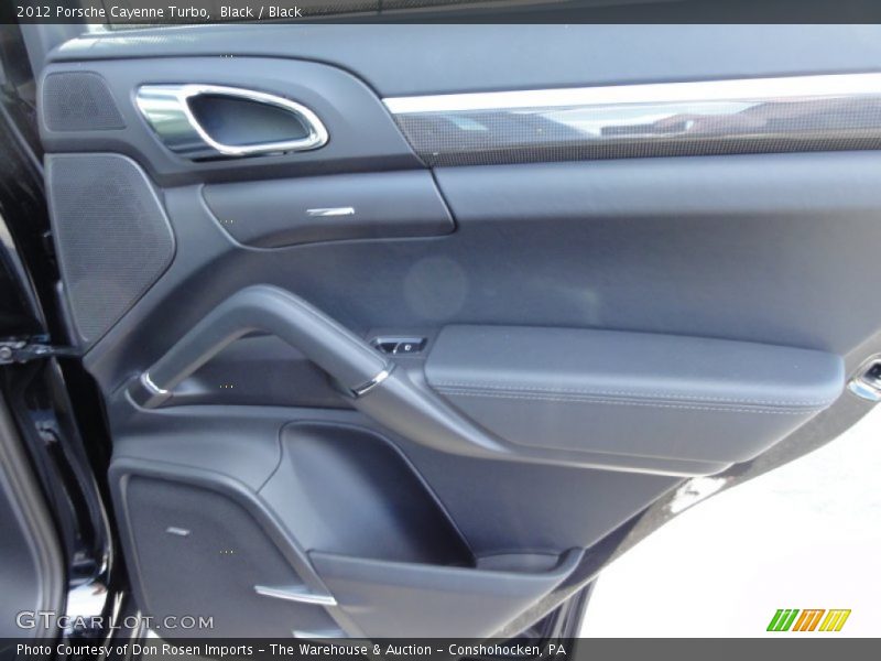 Black / Black 2012 Porsche Cayenne Turbo