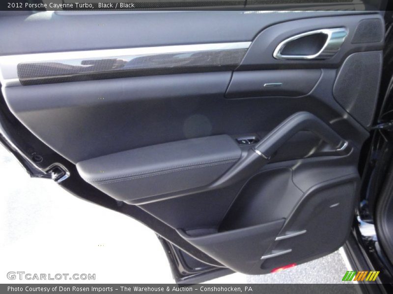 Black / Black 2012 Porsche Cayenne Turbo
