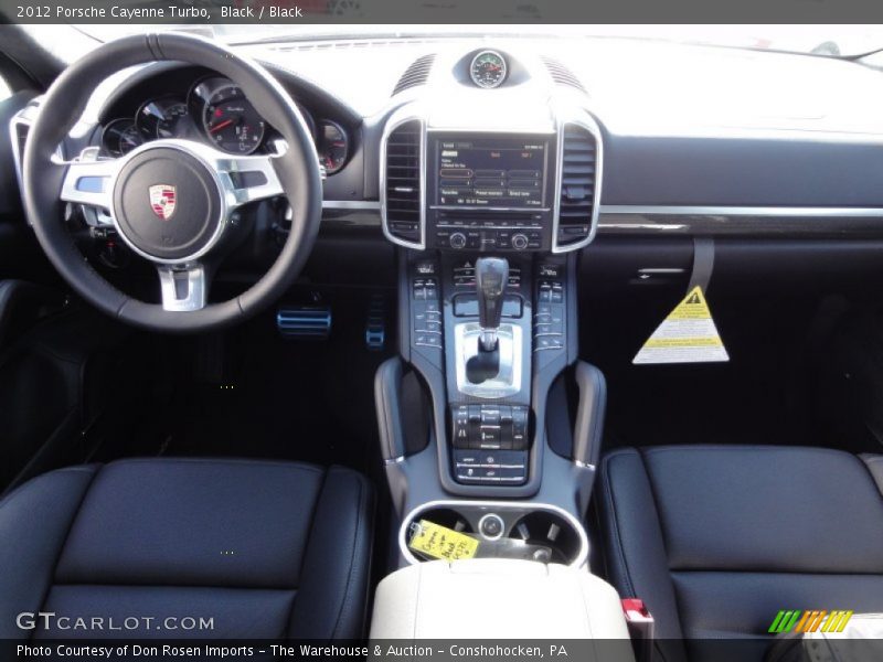 Black / Black 2012 Porsche Cayenne Turbo
