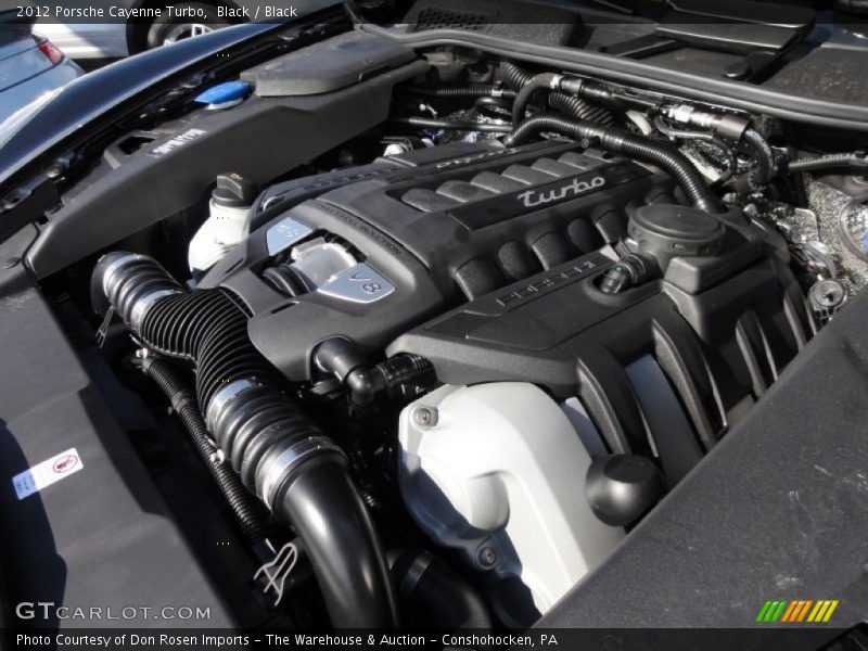  2012 Cayenne Turbo Engine - 4.8 Liter Twin-Turbo DFI DOHC 32-Valve VVT V8