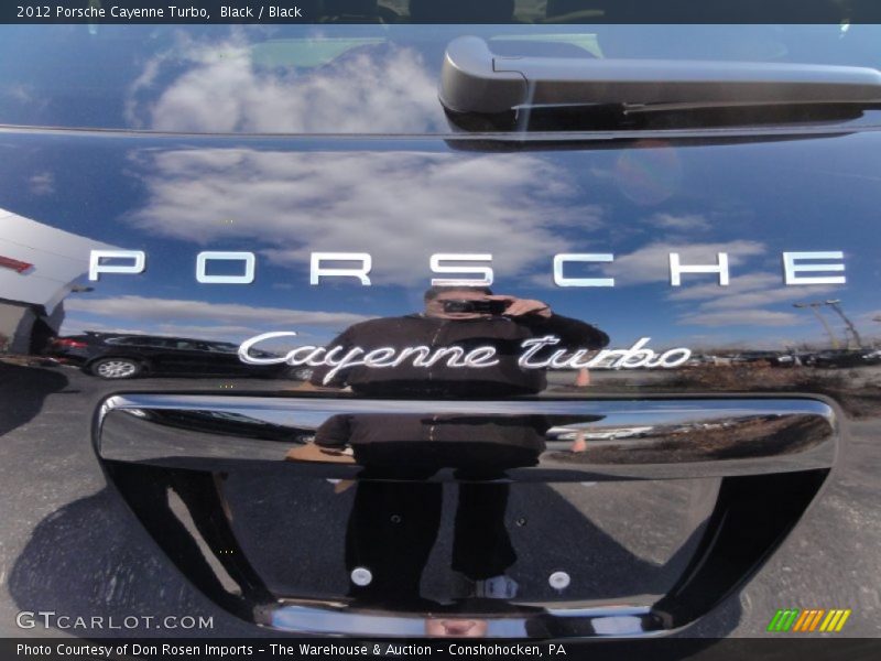 Black / Black 2012 Porsche Cayenne Turbo