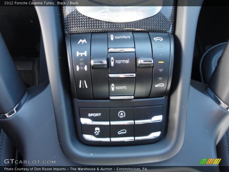Controls of 2012 Cayenne Turbo