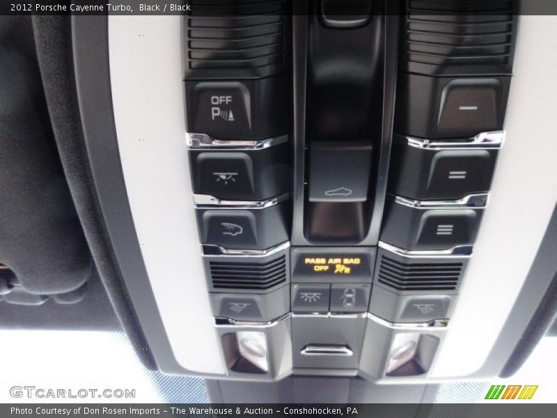 Controls of 2012 Cayenne Turbo