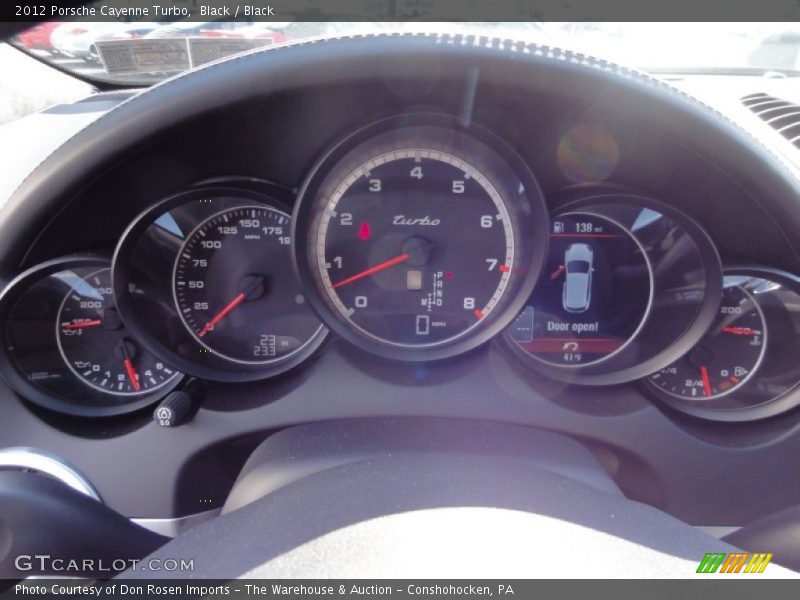  2012 Cayenne Turbo Turbo Gauges