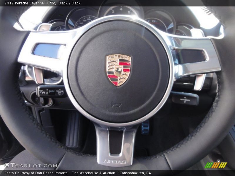 Black / Black 2012 Porsche Cayenne Turbo