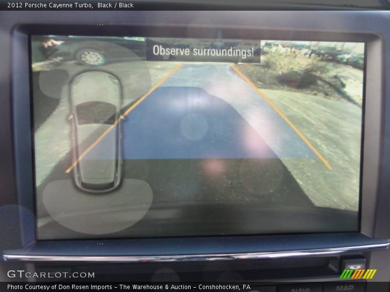 Black / Black 2012 Porsche Cayenne Turbo