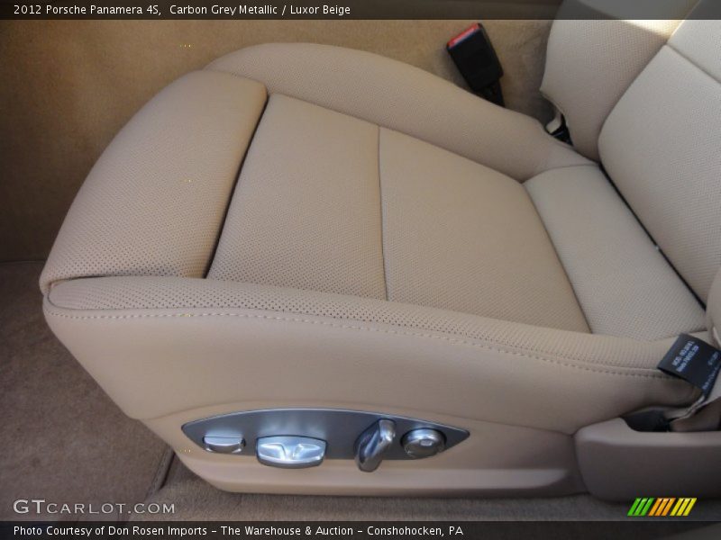 Front Seat of 2012 Panamera 4S