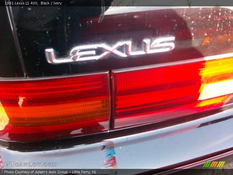 Black / Ivory 1991 Lexus LS 400