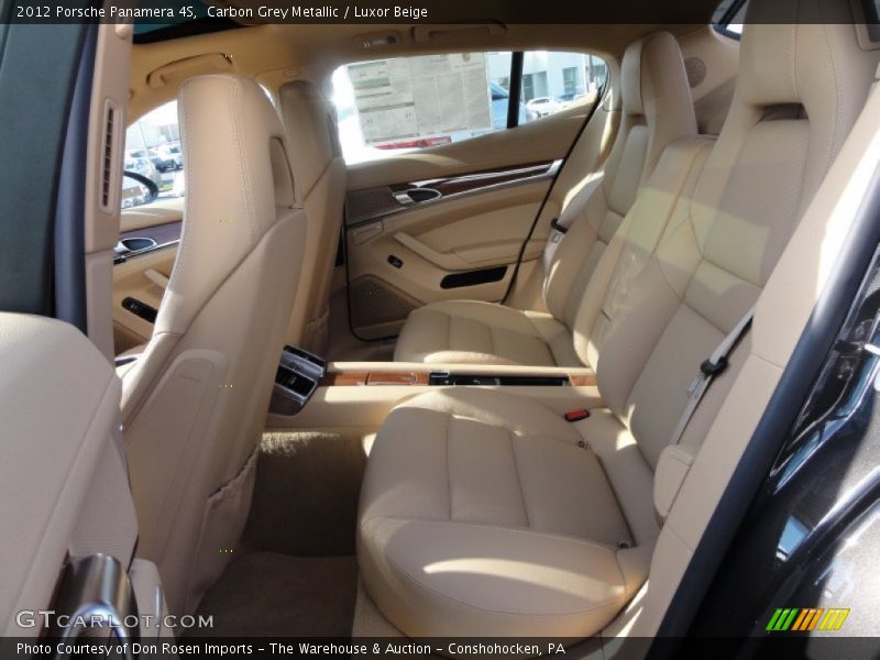  2012 Panamera 4S Luxor Beige Interior
