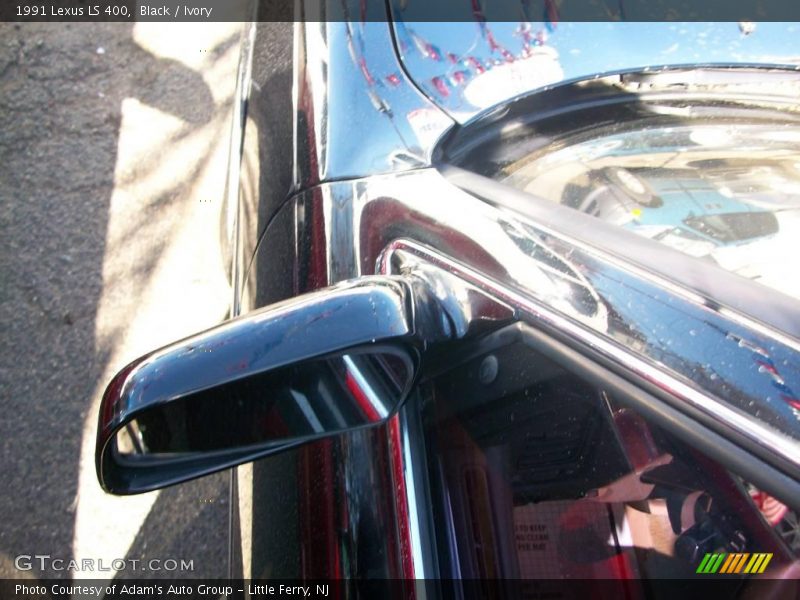 Black / Ivory 1991 Lexus LS 400