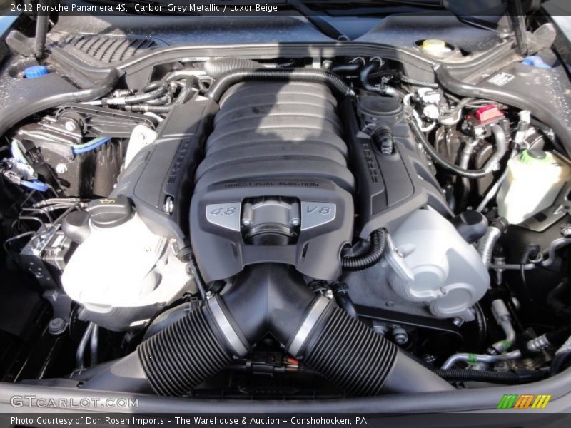  2012 Panamera 4S Engine - 4.8 Liter DFI DOHC 32-Valve VarioCam Plus V8