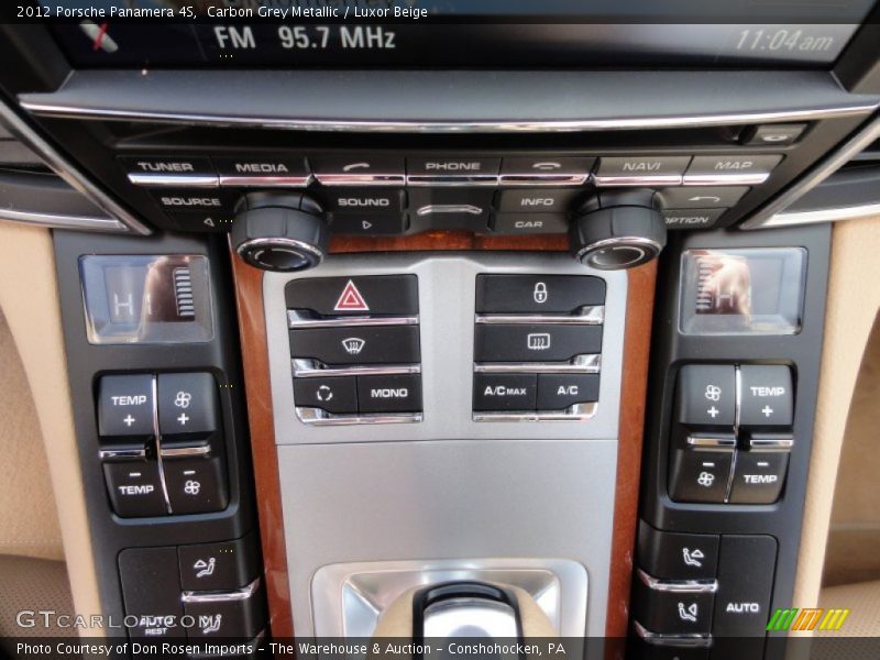 Controls of 2012 Panamera 4S