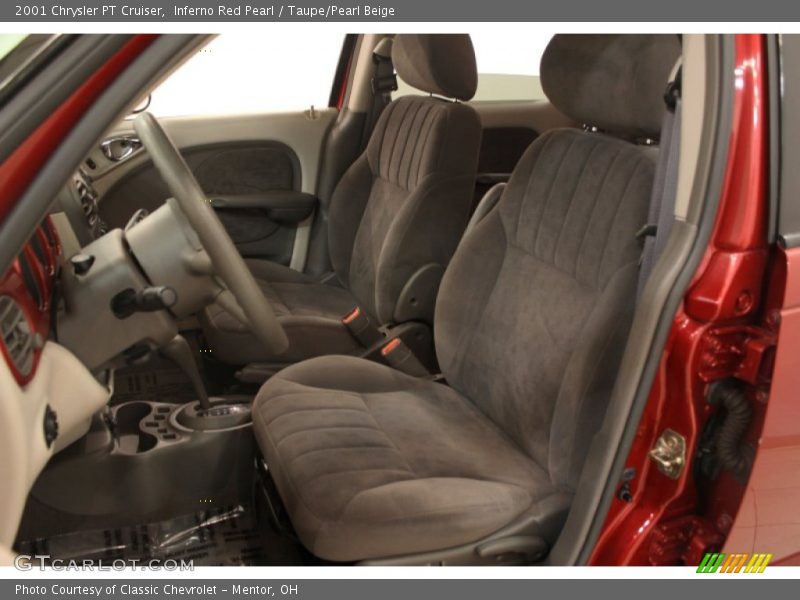 Inferno Red Pearl / Taupe/Pearl Beige 2001 Chrysler PT Cruiser