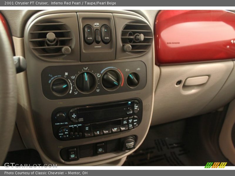 Inferno Red Pearl / Taupe/Pearl Beige 2001 Chrysler PT Cruiser