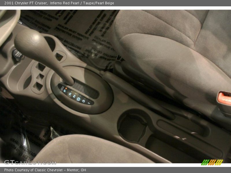 Inferno Red Pearl / Taupe/Pearl Beige 2001 Chrysler PT Cruiser