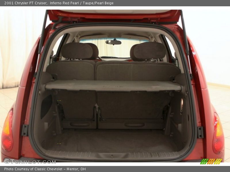 Inferno Red Pearl / Taupe/Pearl Beige 2001 Chrysler PT Cruiser