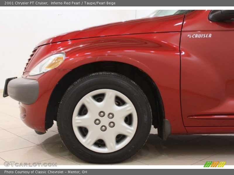 Inferno Red Pearl / Taupe/Pearl Beige 2001 Chrysler PT Cruiser