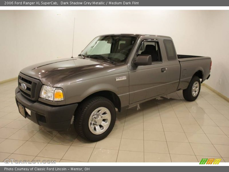 Dark Shadow Grey Metallic / Medium Dark Flint 2006 Ford Ranger XL SuperCab