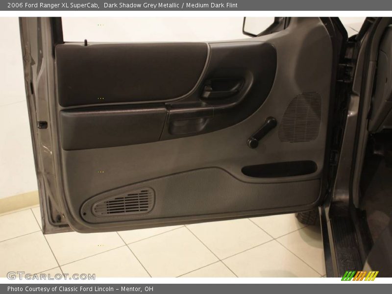 Dark Shadow Grey Metallic / Medium Dark Flint 2006 Ford Ranger XL SuperCab