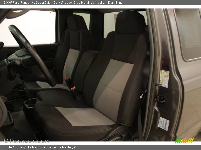 Dark Shadow Grey Metallic / Medium Dark Flint 2006 Ford Ranger XL SuperCab