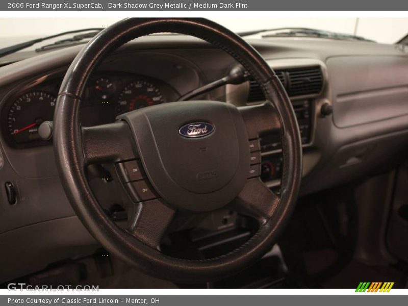 Dark Shadow Grey Metallic / Medium Dark Flint 2006 Ford Ranger XL SuperCab