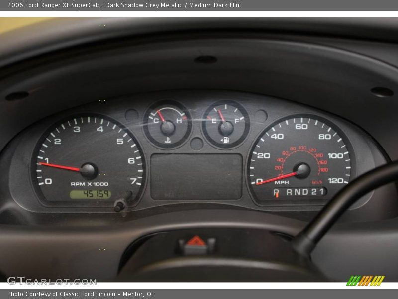  2006 Ranger XL SuperCab XL SuperCab Gauges