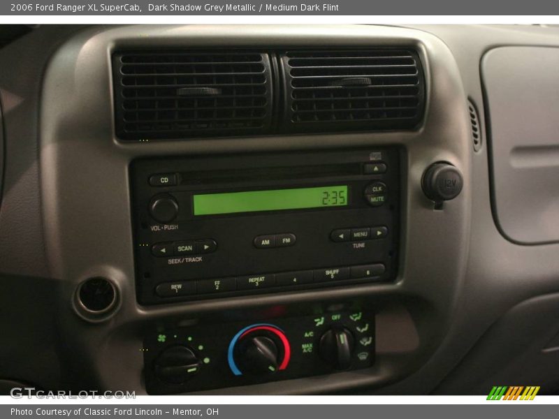 Dark Shadow Grey Metallic / Medium Dark Flint 2006 Ford Ranger XL SuperCab
