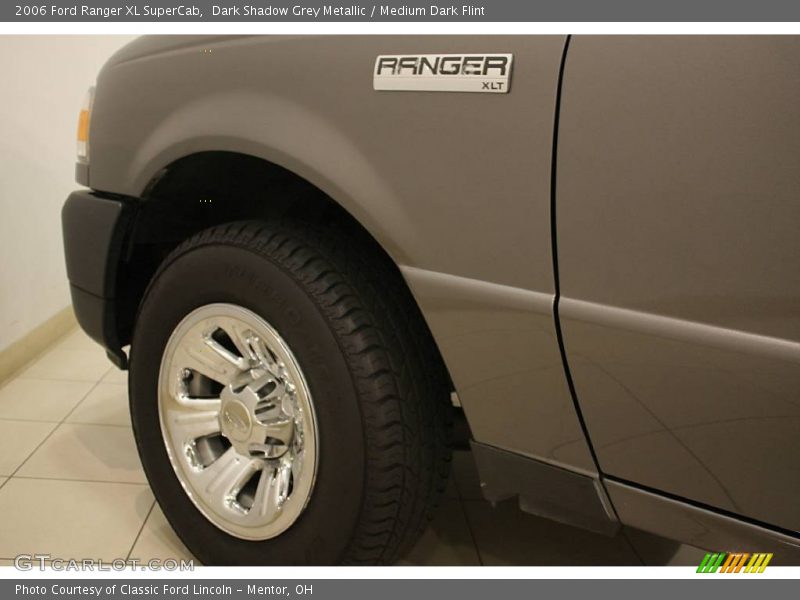 Dark Shadow Grey Metallic / Medium Dark Flint 2006 Ford Ranger XL SuperCab