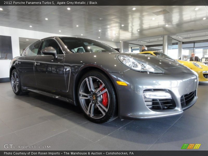 Front 3/4 View of 2012 Panamera Turbo S